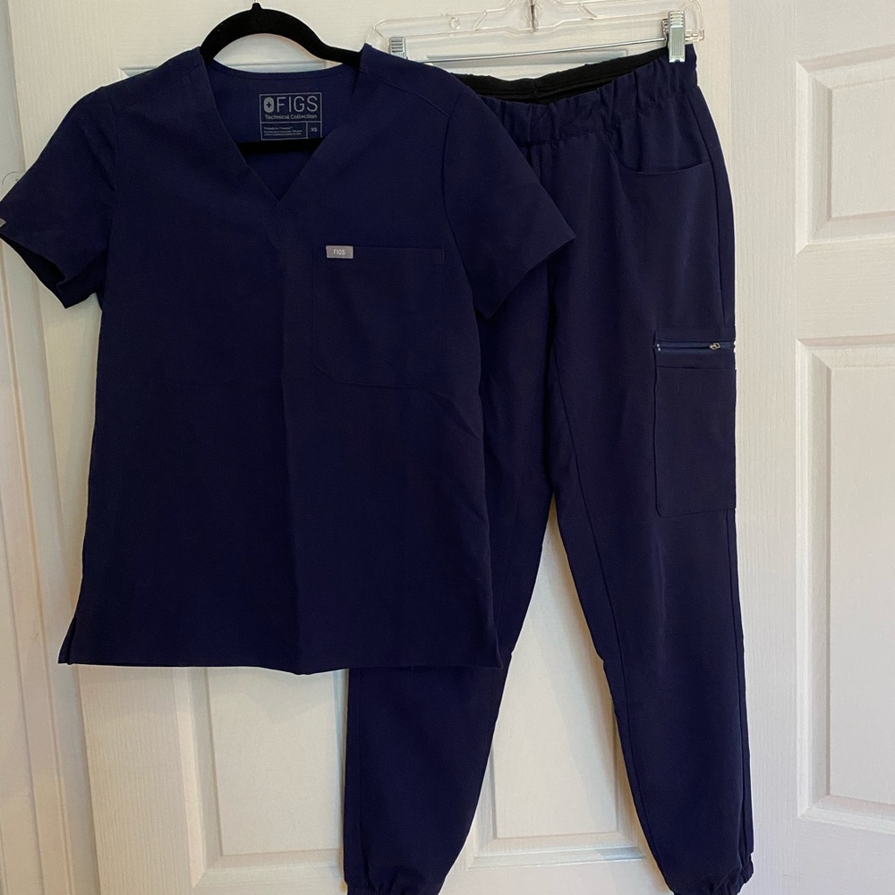 Figs Set - XS Navy Blue